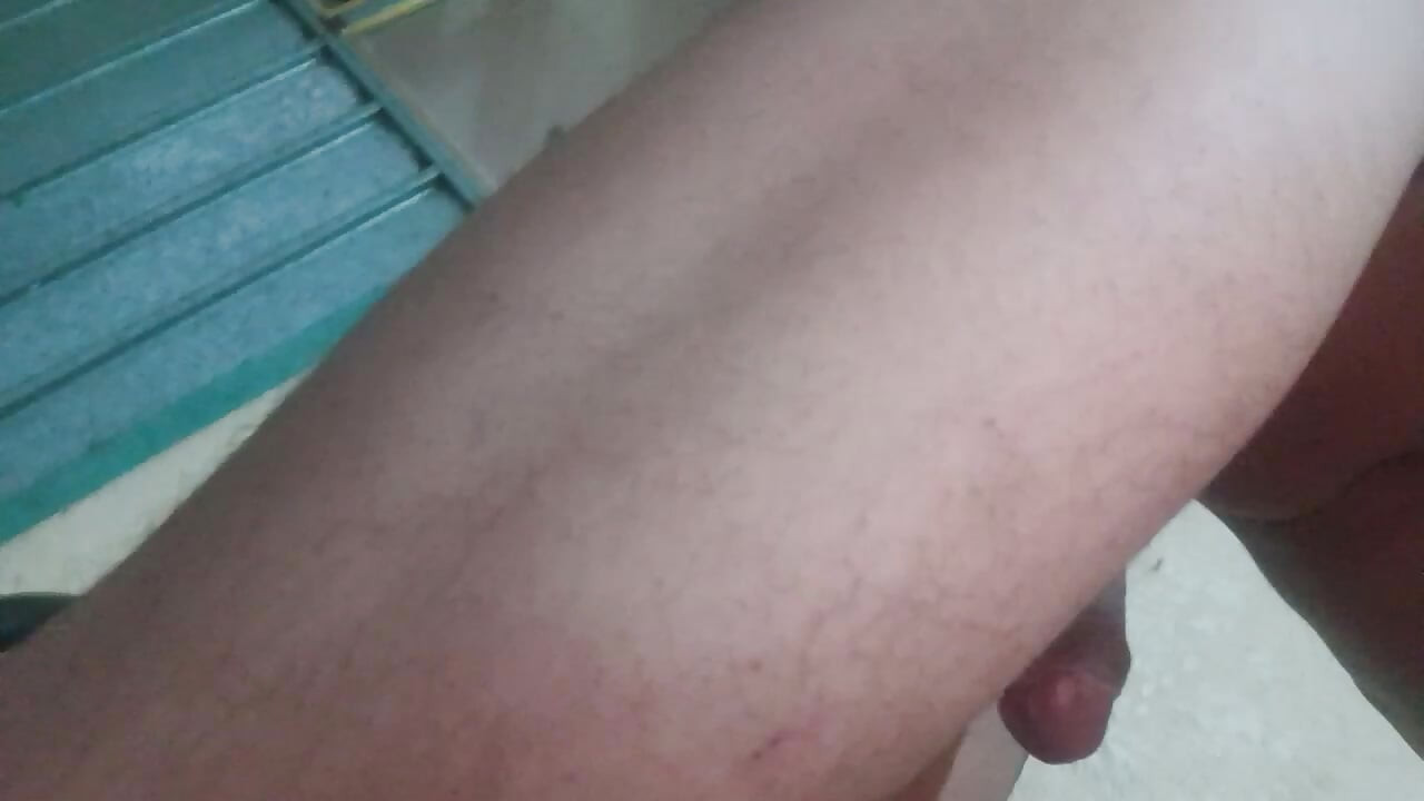 Hot skinny masturbating alone