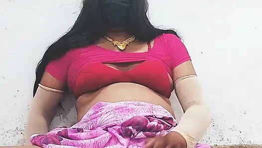 Shemale enjoy saree with wife and sex video