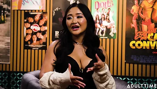 Jasmine Teaa: Asyalı grup seks partileri ve chun-li cosplay | Adult Time Podcast