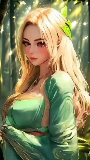 Thrilling moment from "Beautiful girls in forest  (Ai models)"
