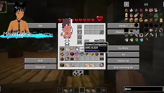Minecraft Sexcraft The Jenny Mod  - Seeing what Cassie has to offer with her massive tits