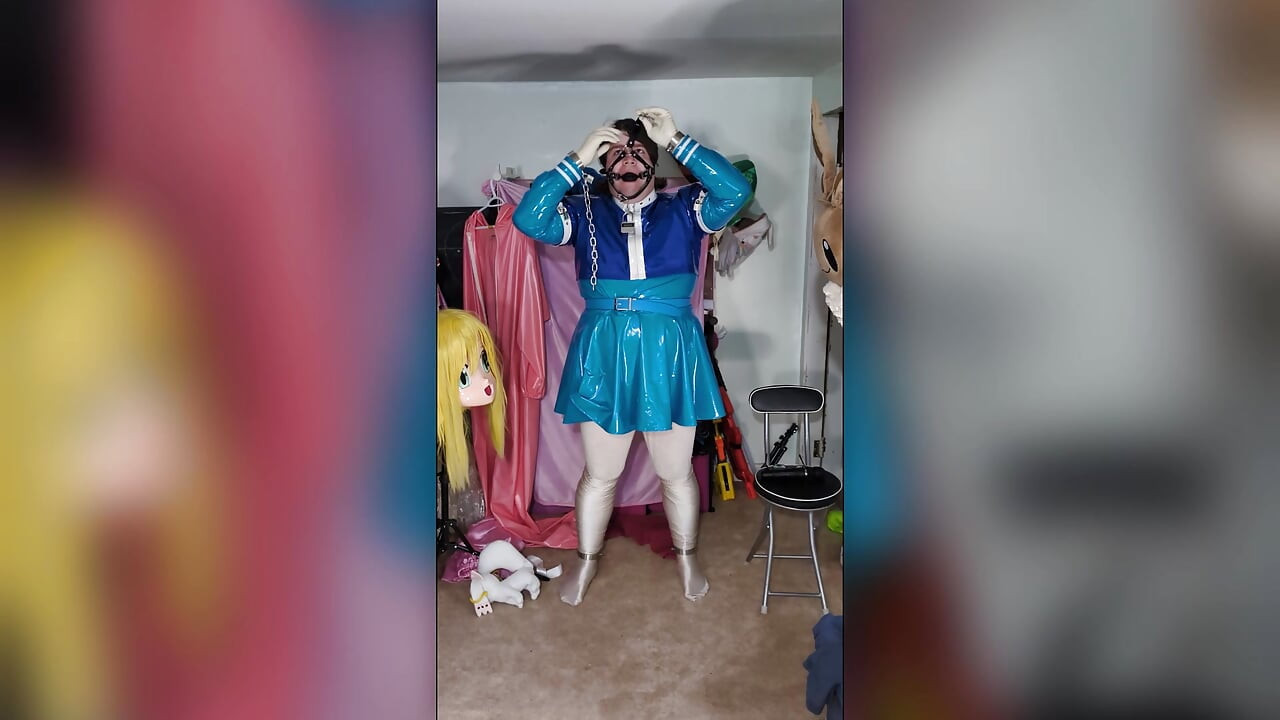 Maria Cosplay, Bondage Pics and Time Lock Hands Free Vibrator Orgasm