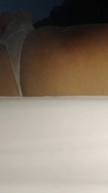 Must-see moment from "Guy wearing sexy little white thong panties gets his nipples licked by woman Female on Male underwear"