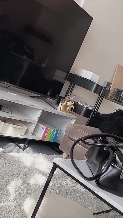 Sex with a cheeky petite gal in the living room. | Clip 3