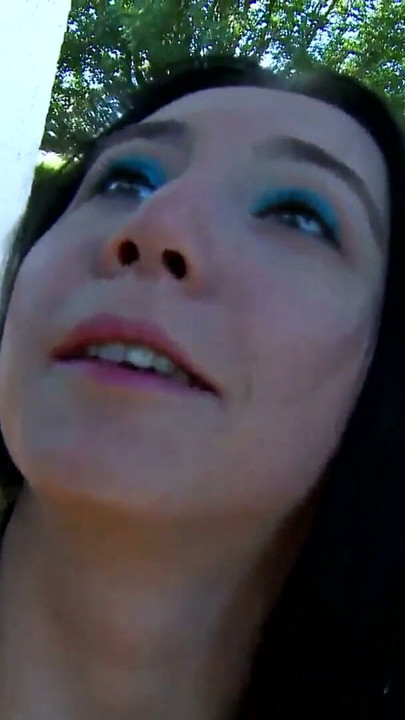 Kevin White fucks outdoors with Lily Francesca a young French student | Clip 1