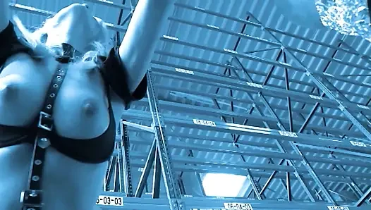 German Domination Scene - Blonde in Fetish Gear