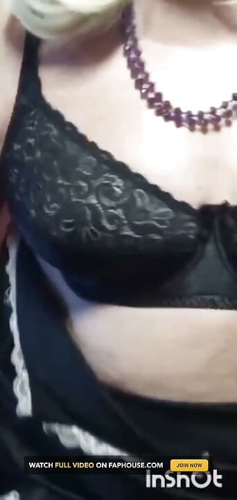 Irene Smokes and Undresses