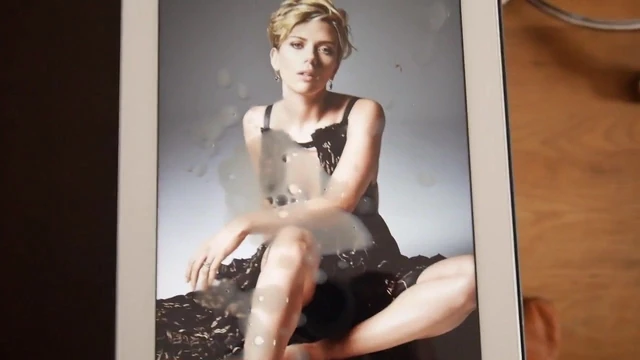 Scarlett Johansson cumtribute - april 2016