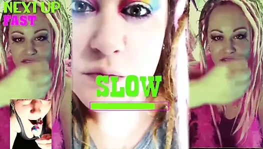 İkinci bir ekrana sakso pornosu koy ve Tanrıça Lana ile birlikte takip et
