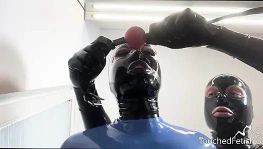 Touchedfetish - Latex & Rubber Bondage BDSM - Fetish Amateur Couple