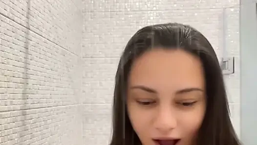 Cum with Me in Snapchat Shower