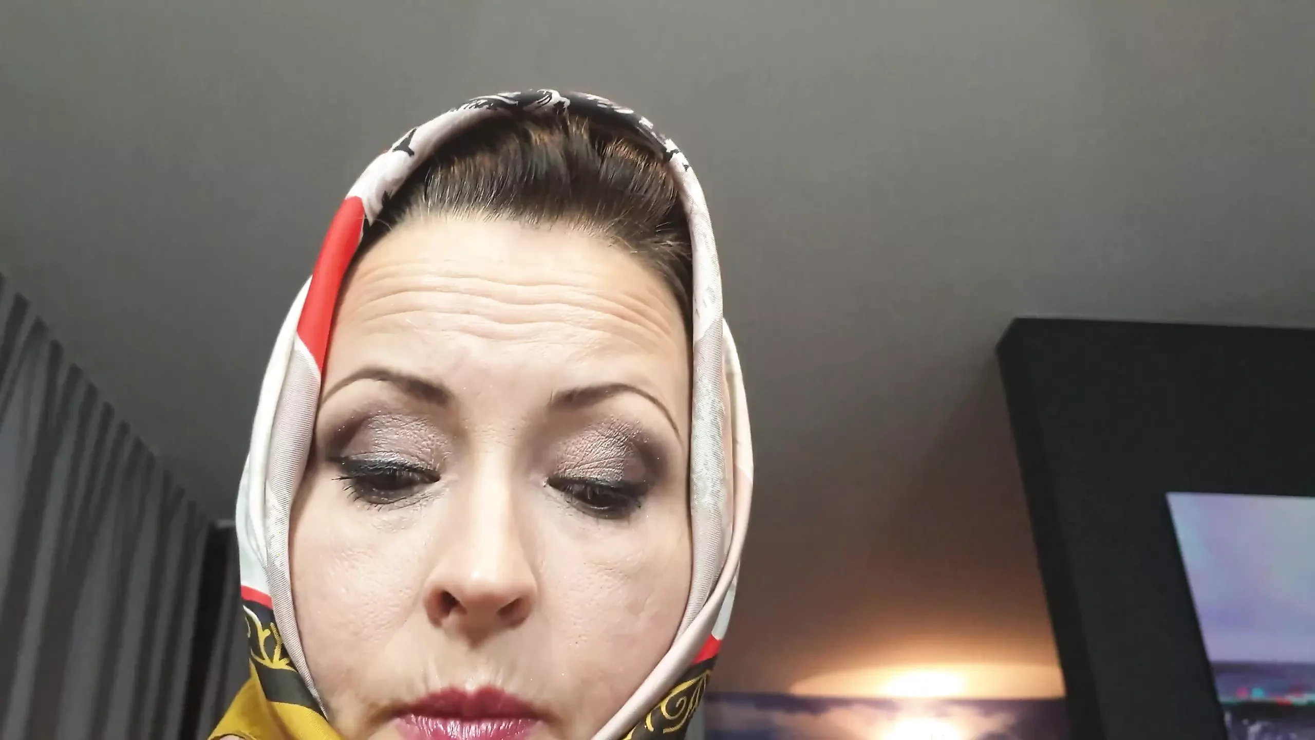 Lady in Scarf