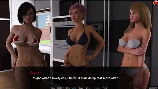 Mia ile summer #5: Sadie'yi duşta siktim
