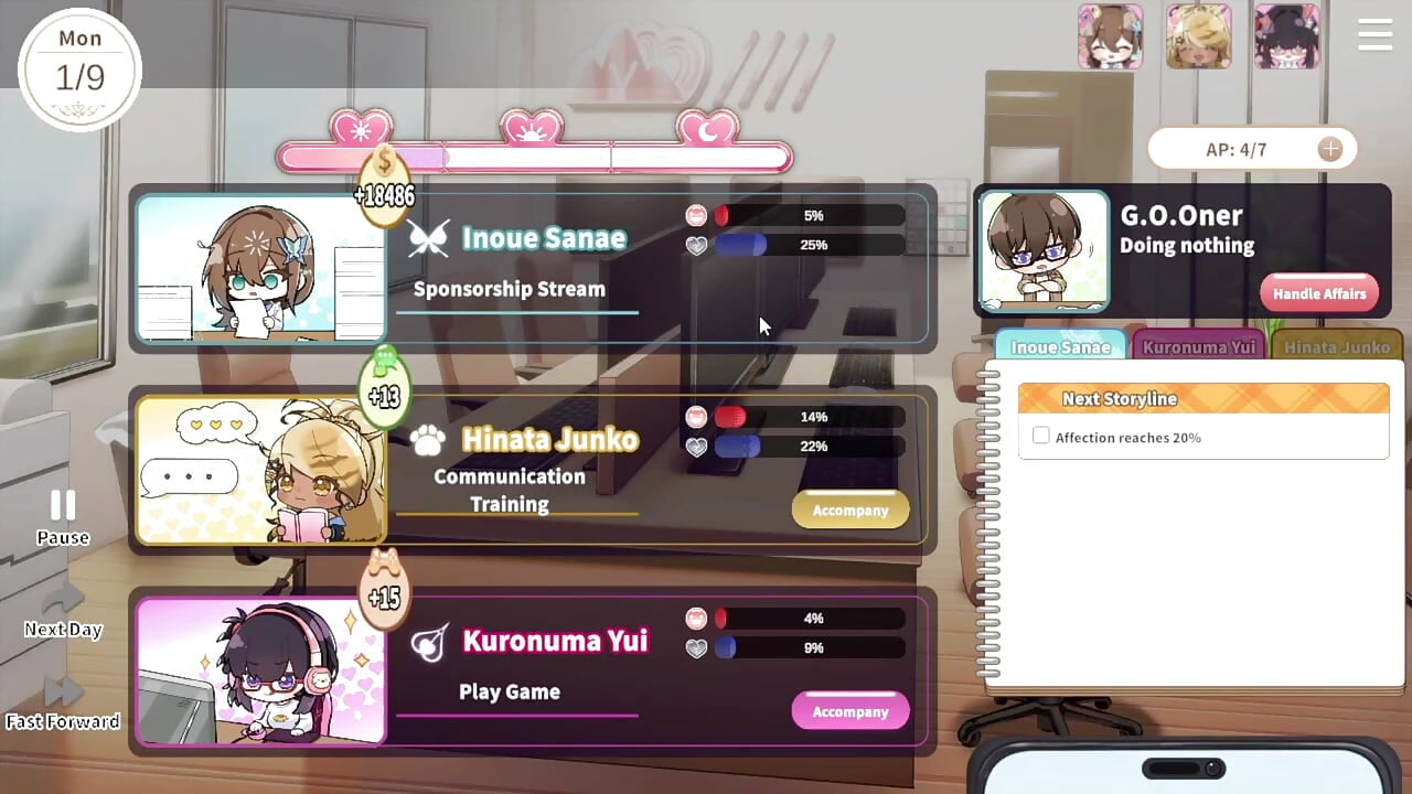 1 V-Lover Playthrough. Lovely Women And Nice Art Style.