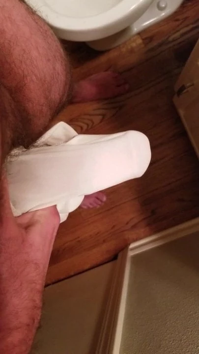 playing with mother in laws panties and bra