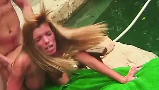 Wilder sex im freien