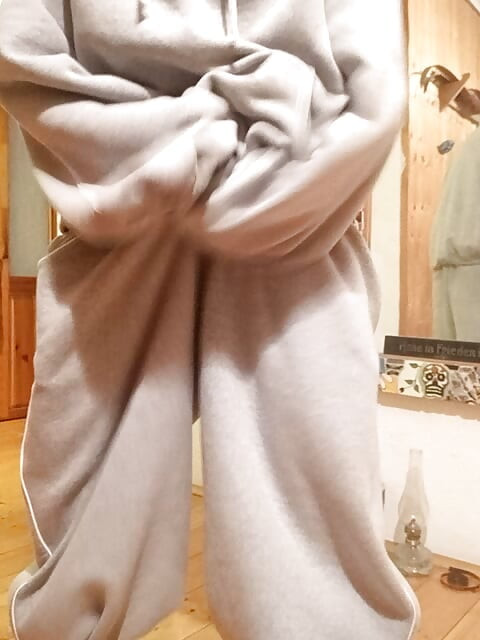 Thick sweats and hoodie caziness