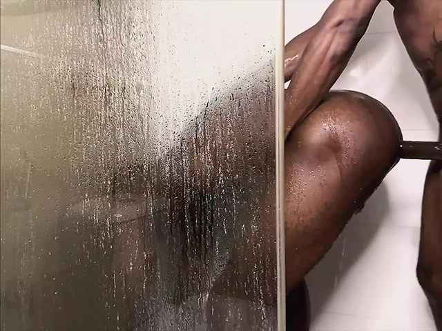 African boys amateur shower show