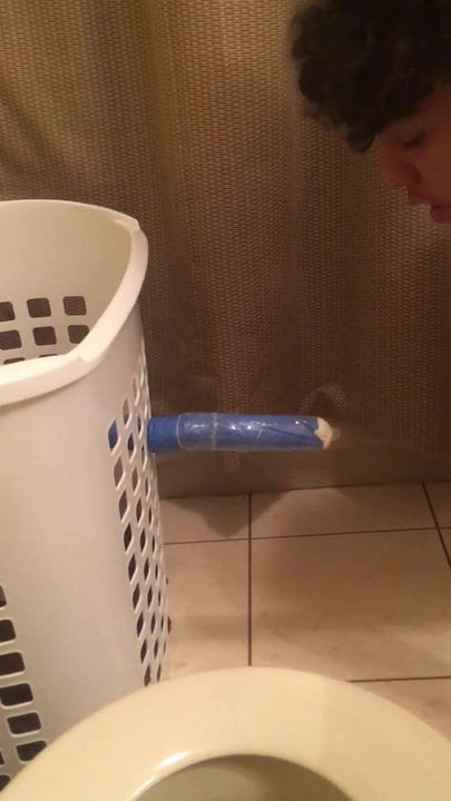 Dildo fucking tight hole