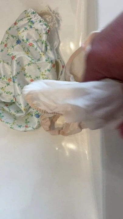 Second Load in Xhamster friend Hotwife panties