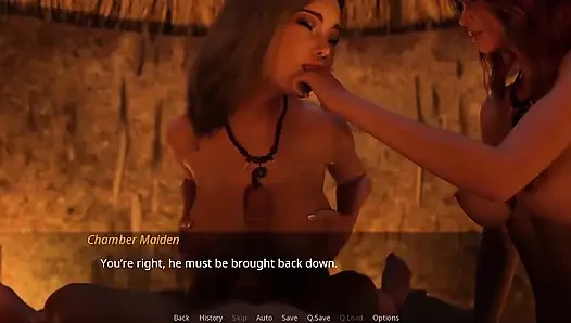 The Lust city - von zwei vollbusigen MILfs dominiert werden