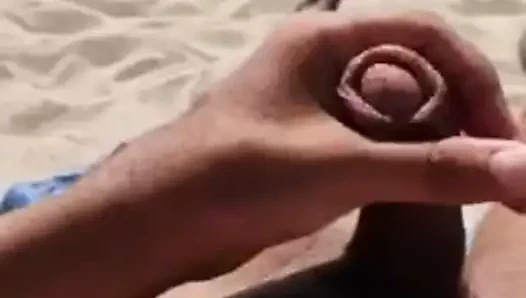 Greek porn video – Mastrubation in Keramoti's nudist beach