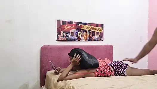 I put it in the maid's ass, nice and deep.