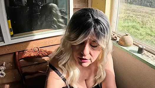 Having a Smoke on a Beautiful Day