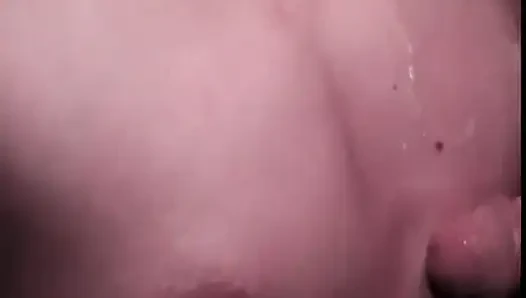 Horny brunette comes home after spring break party to bang an older stud