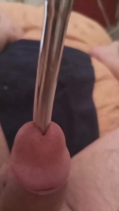 Cumming while sounding