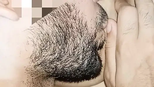 Arab guy gently sucks and bites my big sagging tits until my puffy nipples