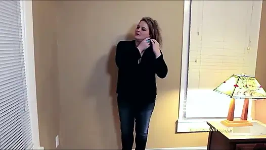 Laura Voluptuous Blonde MILF Messy Deepthroat Greedy Swallow!