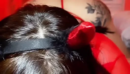 Busty stepmom gives me her ass (amateur porn)