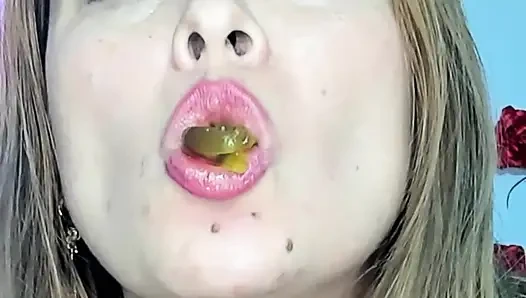 Kamera dalam diriku!! Aku telan sperma dan besar dinoskora!