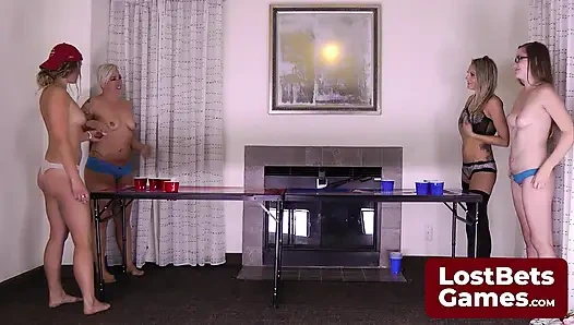 Strip beer pong game anticipation surges before Tobi's iconic tattoo