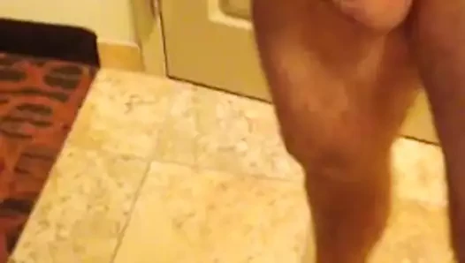 Big white dick jerk off