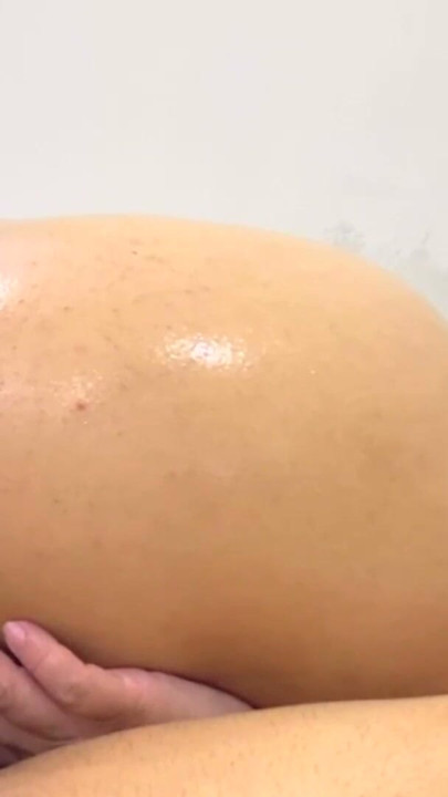 Horny Desperate Stepmom With Big Ass Ride Stepson Big Dick With Oil Until She Makes Him Cum Inside Her Dripping Creampie | Clip 1
