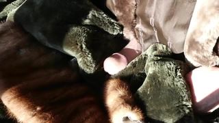 the green beaver fur cum