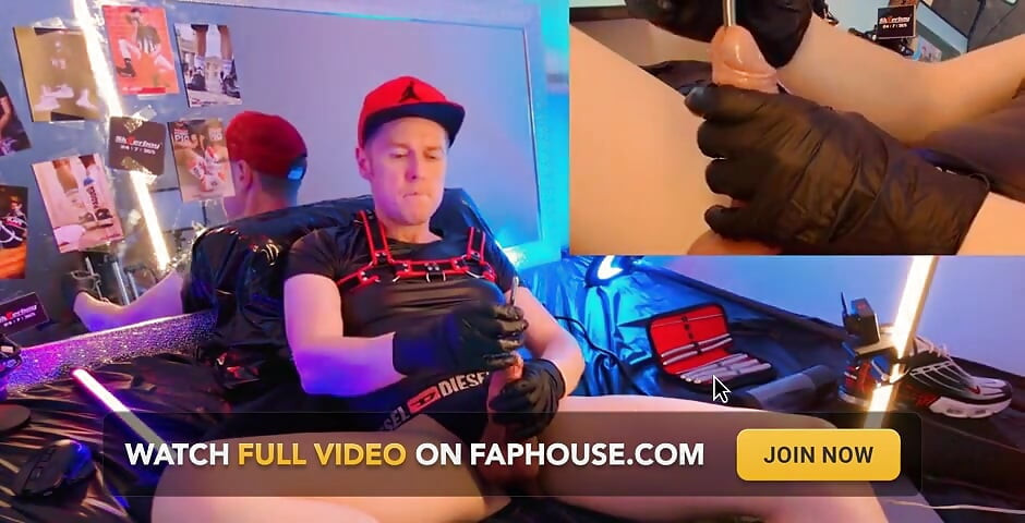 Live Session Sneaker Sniffing, Sounding, Penis Pump and Masturbating