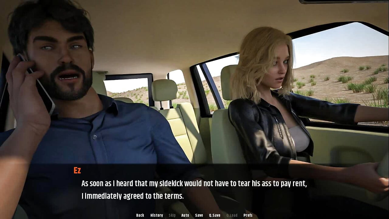 Derealization: Road Adventure With The Blondie Ep 2
