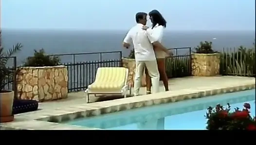 A young girl outdoor assfucked and splattered with cum on her face