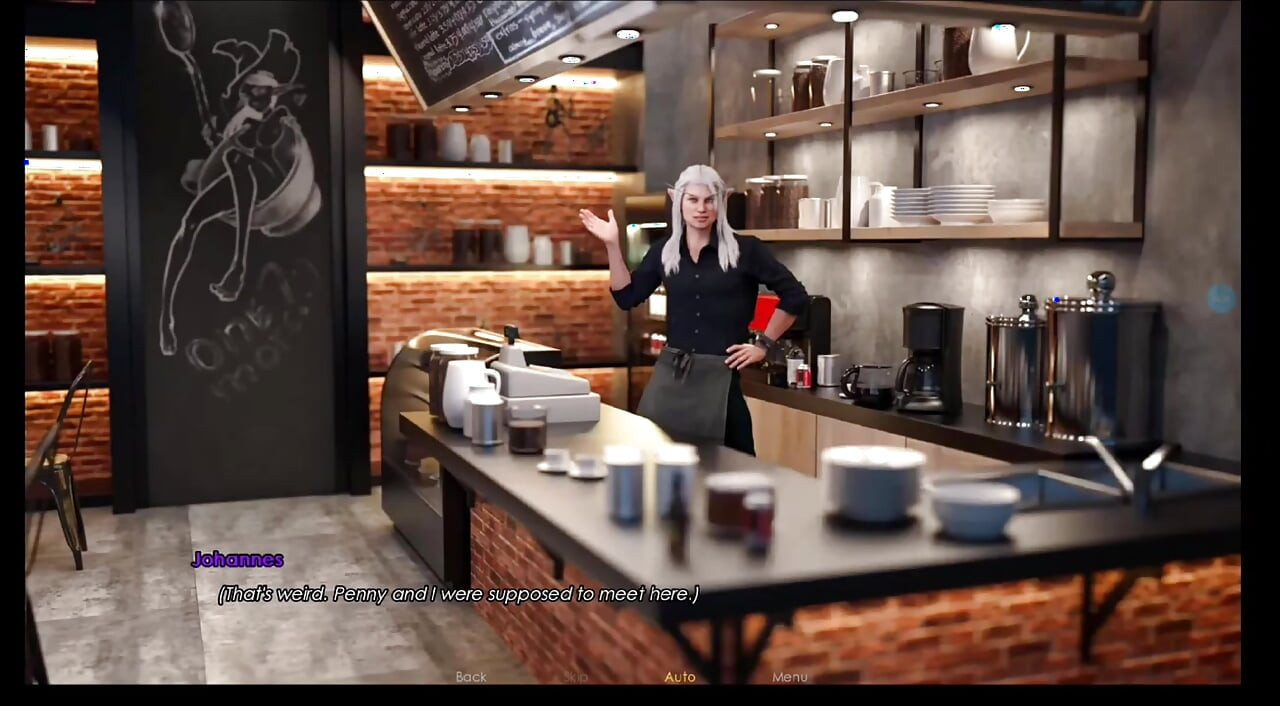 欲望学院 #11 我在她工作时帮助过凡妮莎