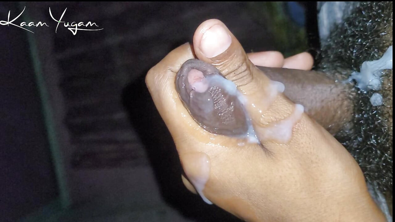 Indian sexy boy thick and huge cumshot after masterbating