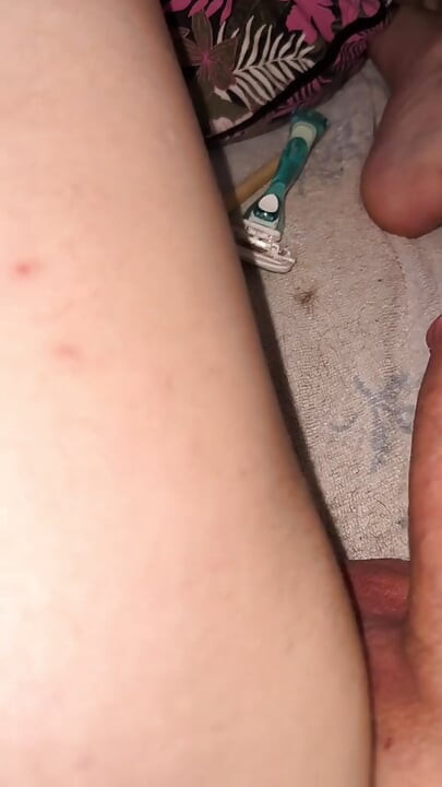 I was shaved completely