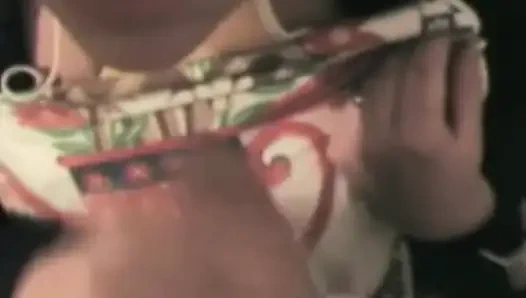 Curvy Blonde New Year Celebration