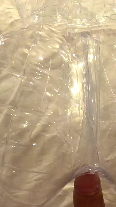 Stunning moment from "Man fucking a transparent lovedoll to an edging throbbing creampie - pov and asmr"