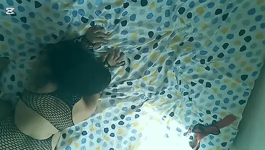 Indian Real Wife Masked Deepthroat Home Video