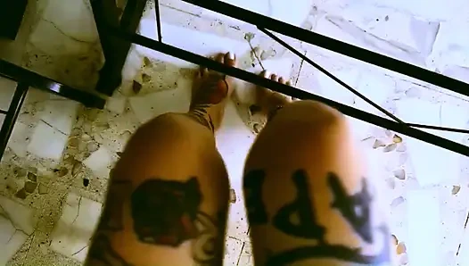 My Desk, My Rules, My Human Footstool