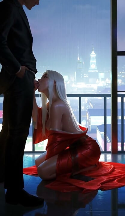 Virtual AI Kink prezintă: Frumusețe într-o noapte ploioasă