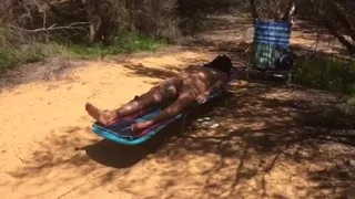Thick Asian Pussy in Beach Dunes